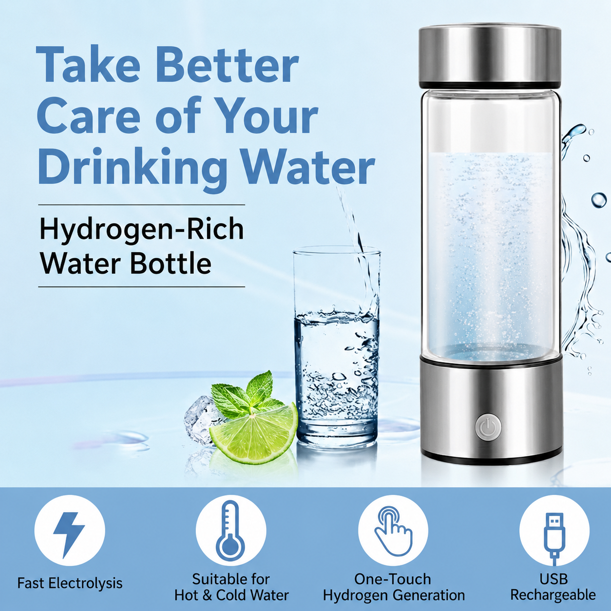 HydroPure Water Purifier — Clean Drinking Water at Home